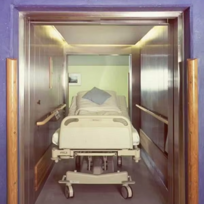 VTEH101 Hospital Stretcher Elevator with AC Drive ISO Certified High-Capacity for Patient Stretcher Transport Smooth Safe Operation