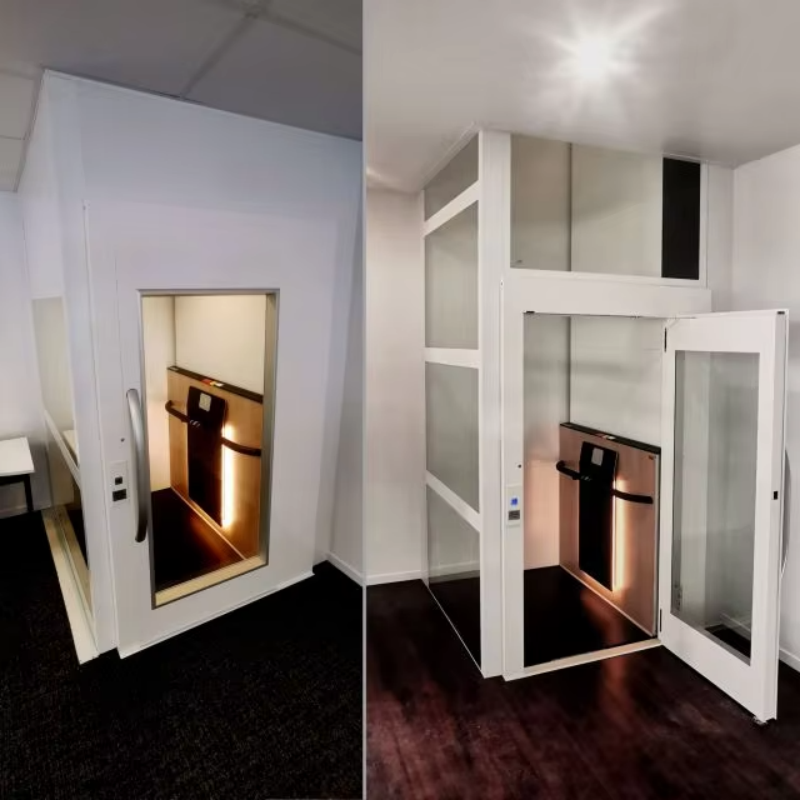 VTEV108 Ascensores Elevadores Safe and Reliable Villa Lift for Family House Installation