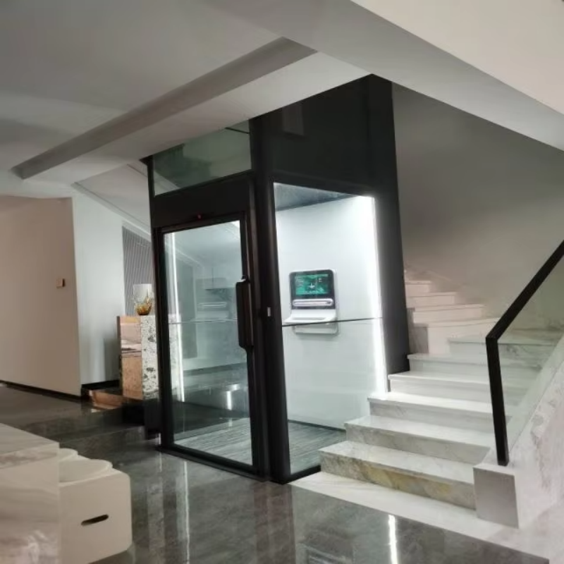 VTEV108 Ascensores Elevadores Safe and Reliable Villa Lift for Family House Installation