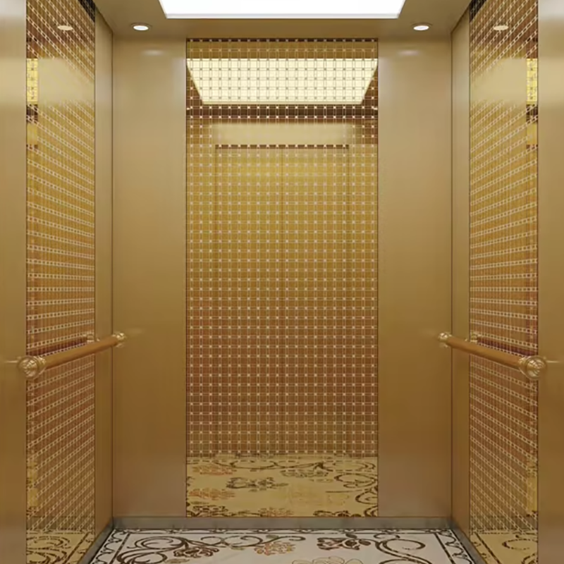 VTEO102 Ascensores High-Quality Observation Elevator for Scenic and Tourist Buildings