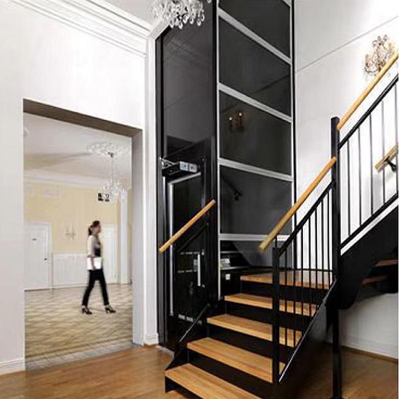 VTEV104 Ascensores Elevadores Luxury Stainless Steel Villa Elevator for Family Use