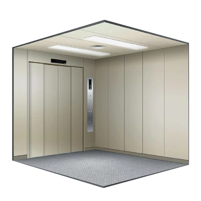 VTEF101 Ascensores Industrial Freight Elevator with Strong Loading Capacity