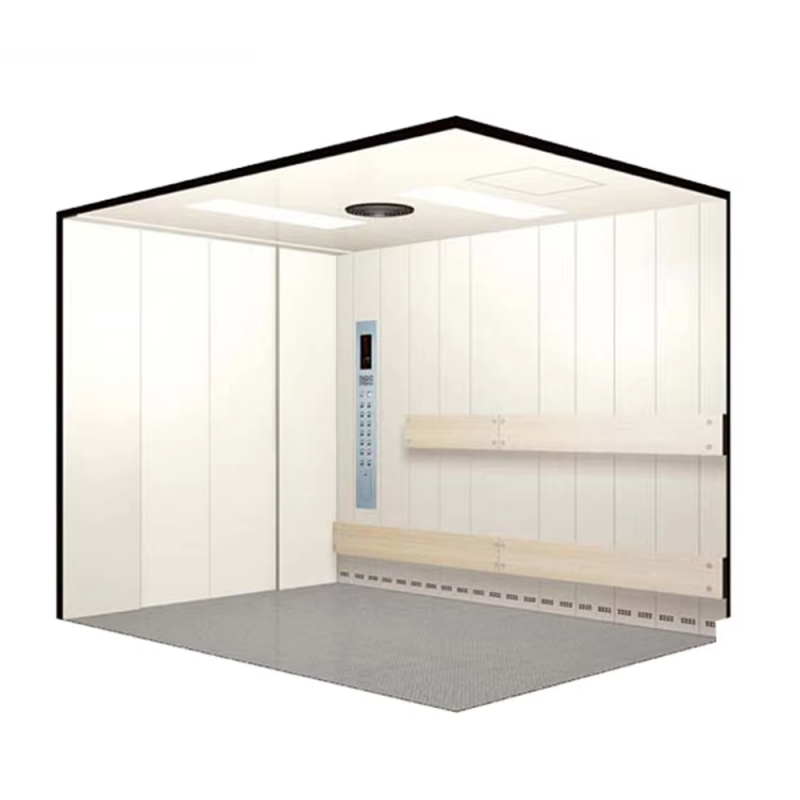 VTEF101 Ascensores Industrial Freight Elevator with Strong Loading Capacity