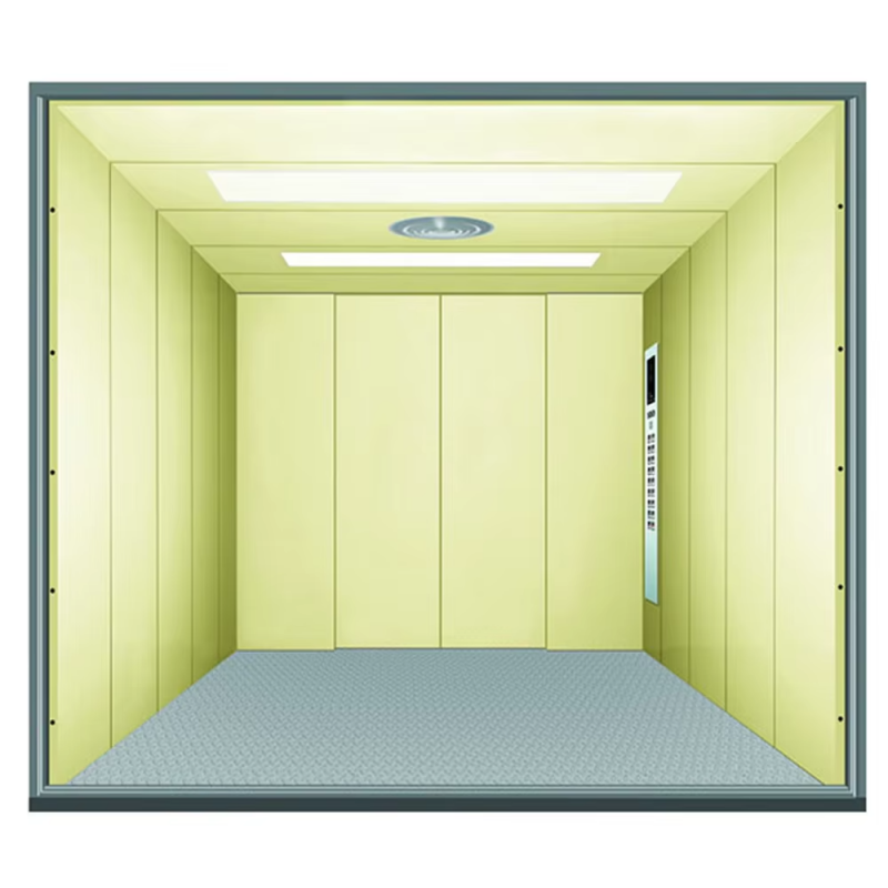 VTEF101 Ascensores Industrial Freight Elevator with Strong Loading Capacity