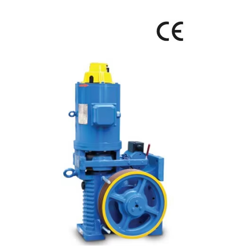 VTSP216 New Products YJF100K 320Kg-450Kg Elevator Parts Torindrive Elevator Geared Traction Machine