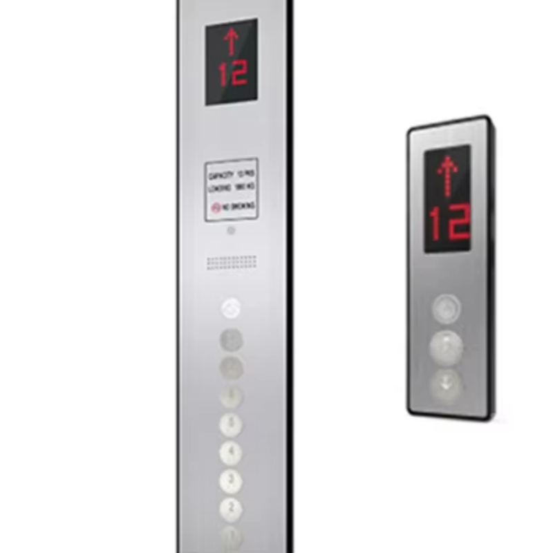 VTSP332 Elevator Parts Square Push Button With LED Light