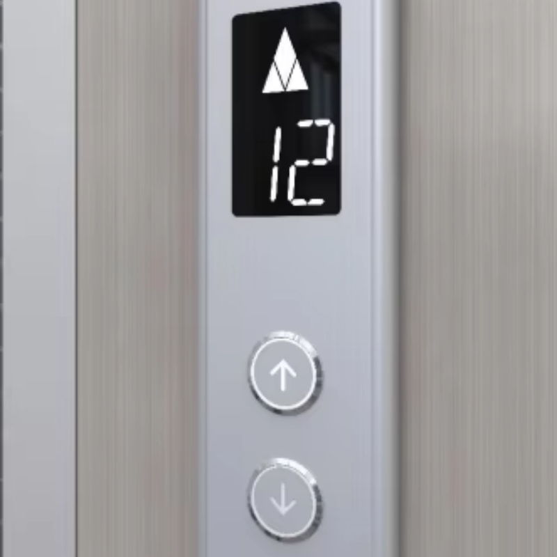 VTSP332 Elevator Parts Square Push Button With LED Light