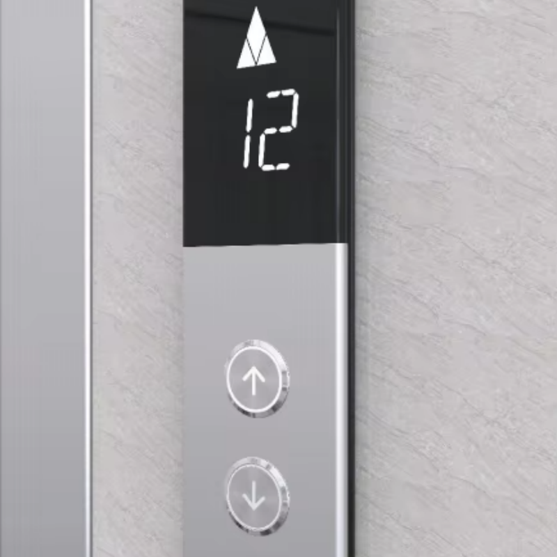 VTSP332 Elevator Parts Square Push Button With LED Light