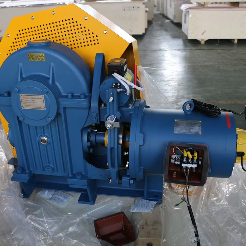 VTSP218 Excellent Traction System GT140WL VVVF Lift Geared Motor Elevator Traction Machine