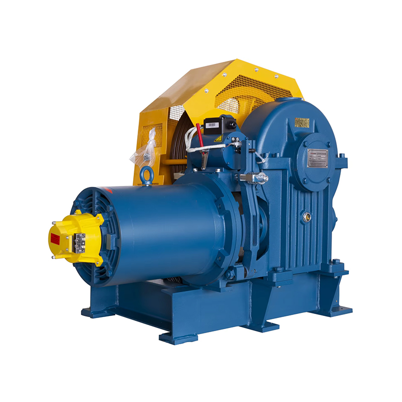 VTSP219 VVVF Passenger Elevator Geared Traction Machine