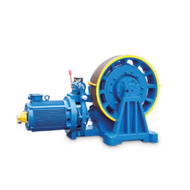 VTSP219 VVVF Passenger Elevator Geared Traction Machine