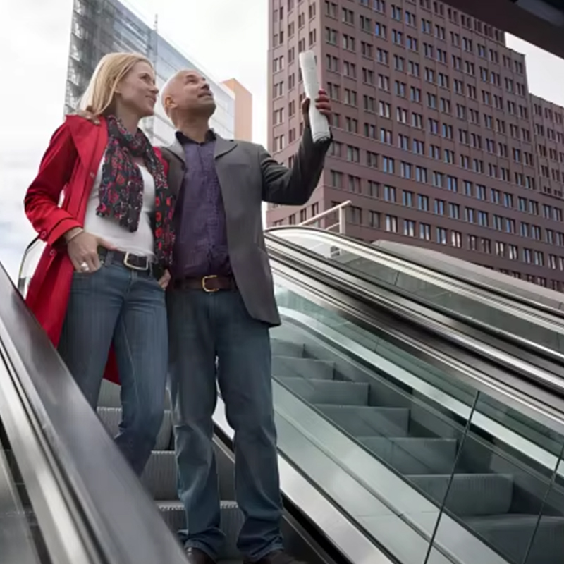 VTES102 0.5m_s Speed Elevator Outdoor Escalator and Moving Walks for Factory Price