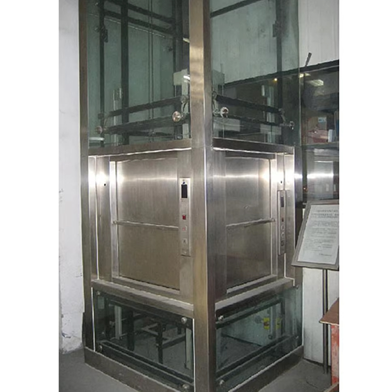 VTEF108 Electric Gearless AC Dumbwaiter Lift with PVC Floor for Restaurant and Hotel Kitchen Service