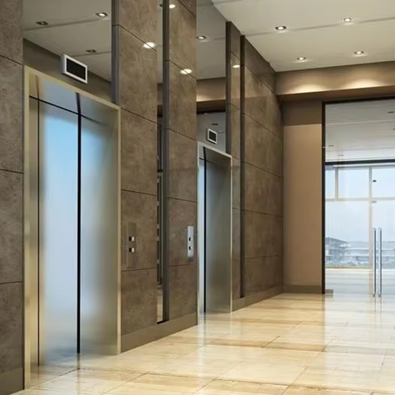 VTEP118 Elevadores Advanced Passenger Elevators Gearless AC PVC Stainless Steel Construction ISO90001 Certified Smart Features Improve