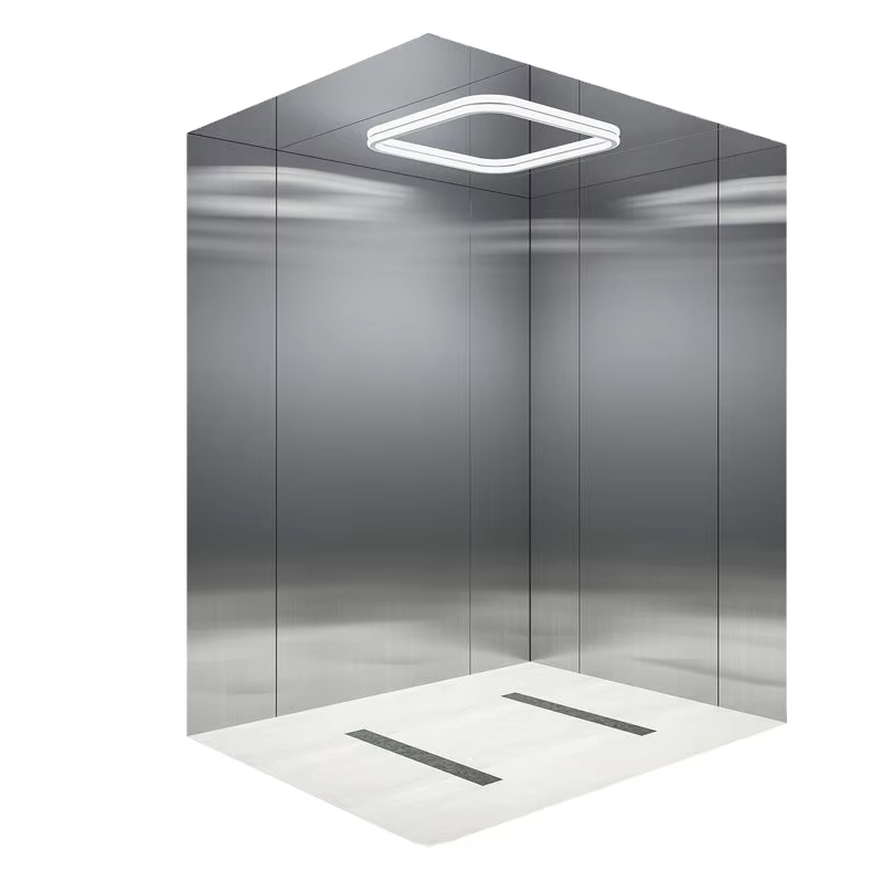 VTEP119 Ascensores Passenger Elevators Gearless AC for Multi-Story Buildings ISO9001 Certified Stainless Steel Easy Installation