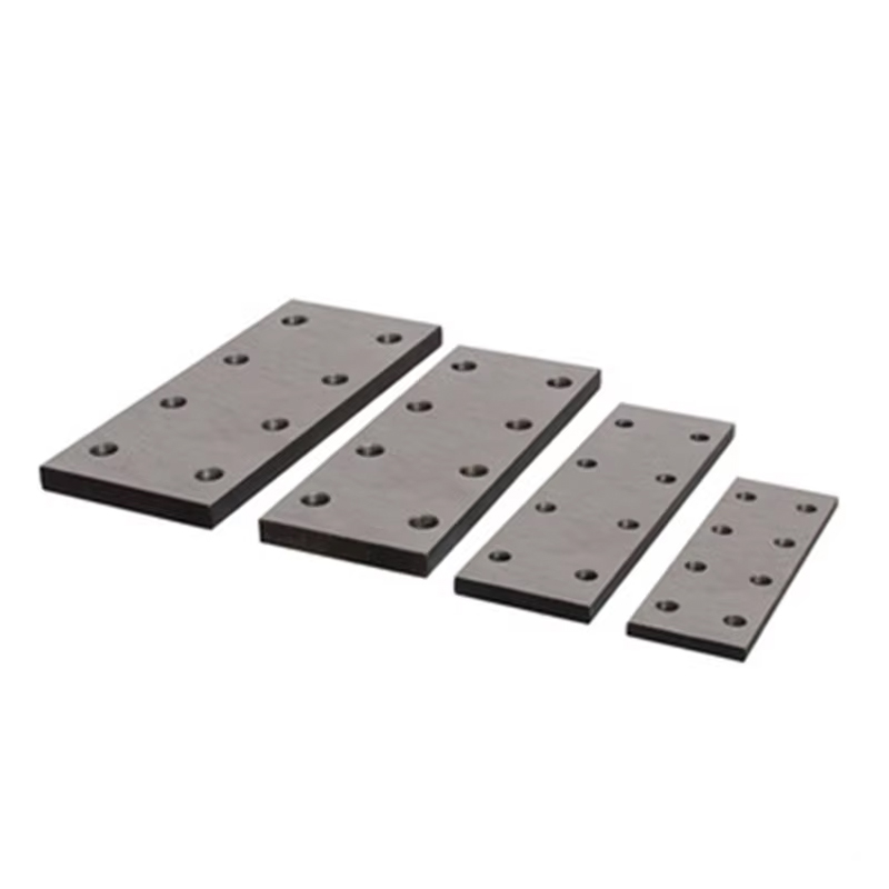 VTSP119 Elevator Parts High-Strength Elevator Fishplate Lift Guide Rail Connecting Plate Durable Steel Joint Plate