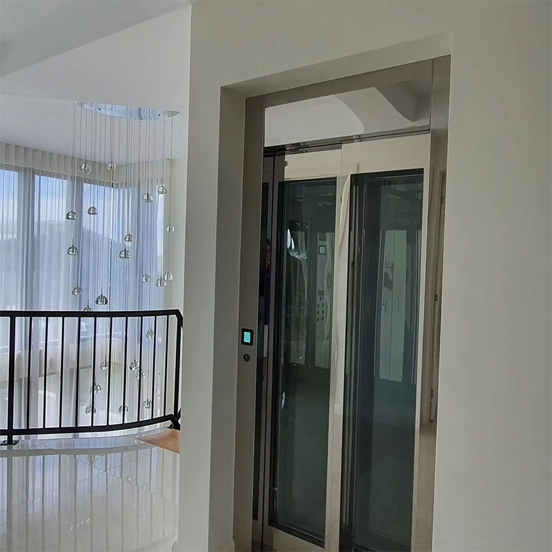 VTEP124 China Brand Modern Passenger Elevator Manufacturer High Performance Lift Hotel Use PVC Floor Stainless Steel AC Drive