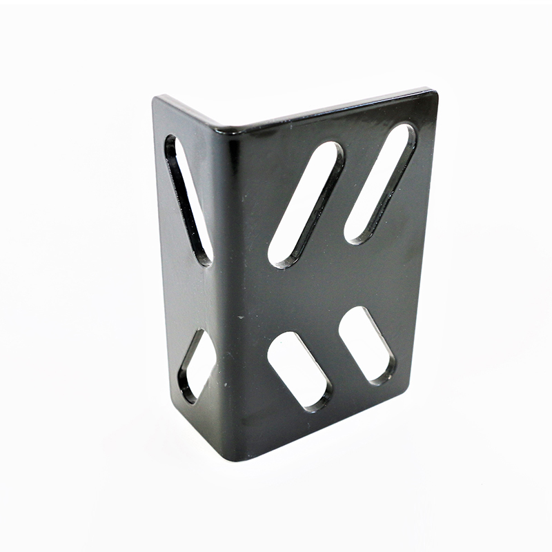 VTSP120 Elevator Guide Rail Bracket Heavy-Duty Lift Rail Support Steel Mounting Bracket ISO Certified Black Painted for Office