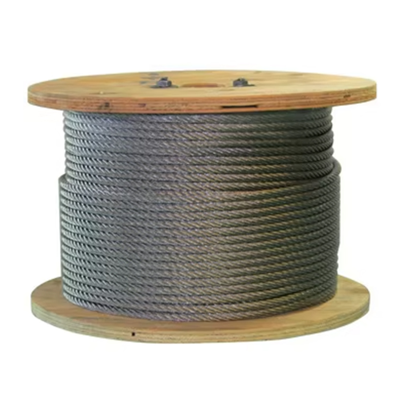 VTSP264  8X25F-IWRC Stainless Galvanized Elevator Traction Steel Wire Rope for Hotel Use
