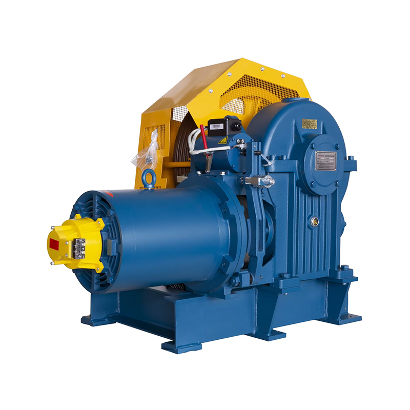 VTSP245 China Factory Elevator Geared Traction Machine Goods Lift Motor