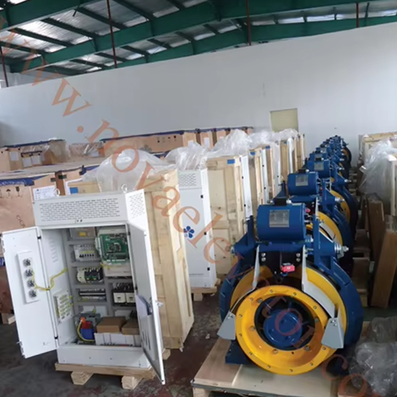 VTSP242 Elevator Spare Parts Gearless Traction Motor Elevator Machine for Passenger Elevator NV41T-GTW10X