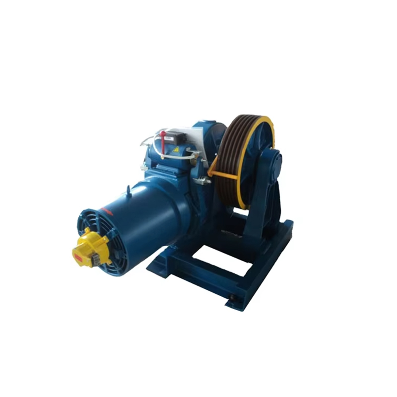 VTSP244 Drive Parts Suppliers Passenger Geared Traction Elevator Machine for Commerical and Passenger Elevator Use