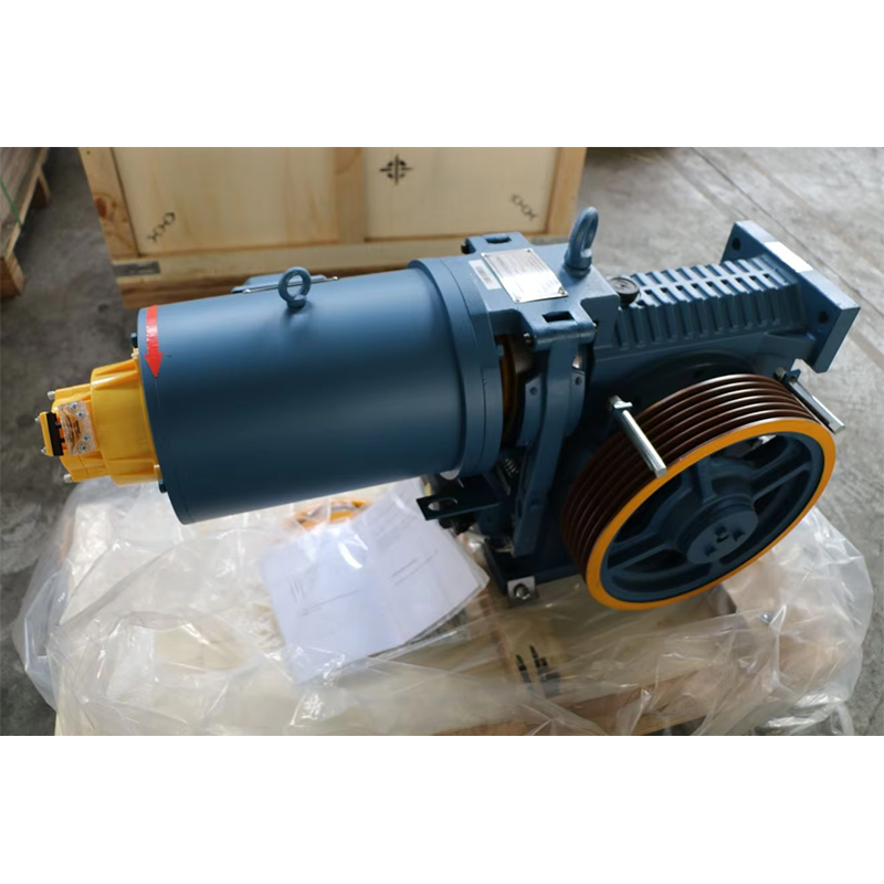 VTSP244 Drive Parts Suppliers Passenger Geared Traction Elevator Machine for Commerical and Passenger Elevator Use