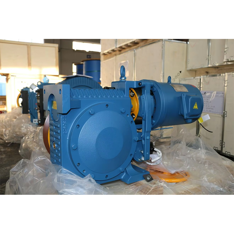 VTSP244 Drive Parts Suppliers Passenger Geared Traction Elevator Machine for Commerical and Passenger Elevator Use