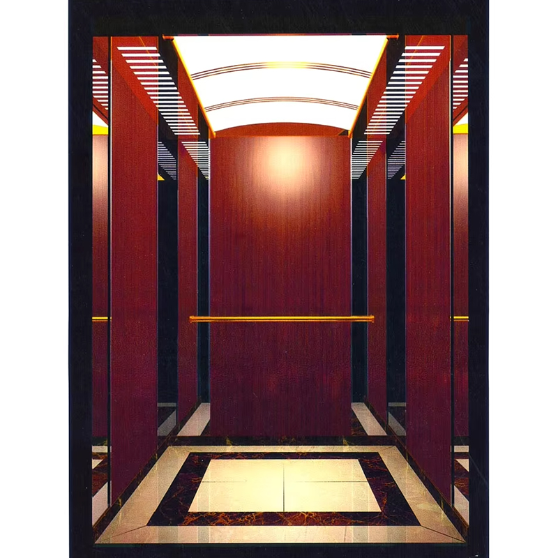VTSP135 Elevator Parts & Accessories Commercial Passenger Lift Cabin with Anti-Scratch Wall Panels