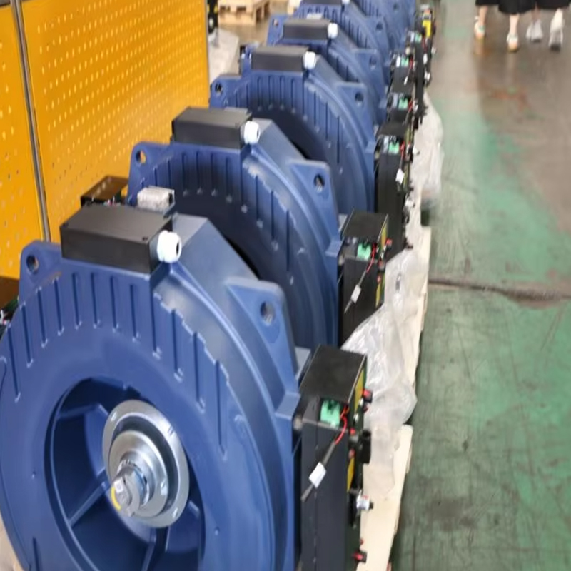 VTSP247 Passenger Elevator Spare Parts Lift Accessories Gearless Traction Machine