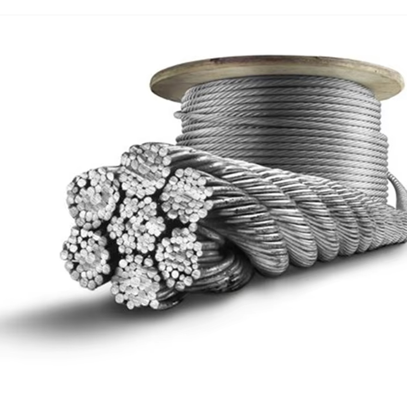 VTSP265 Steel Stainless 12mm Elevator  Traction System Passenger Elevator Steel Wire Rope