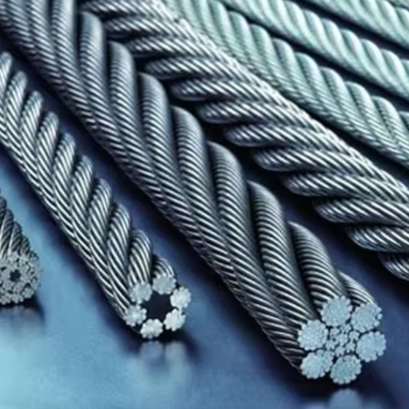 VTSP265 Steel Stainless 12mm Elevator  Traction System Passenger Elevator Steel Wire Rope