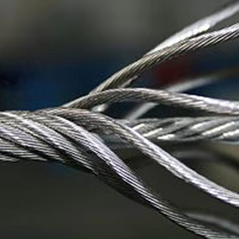 VTSP265 Steel Stainless 12mm Elevator  Traction System Passenger Elevator Steel Wire Rope