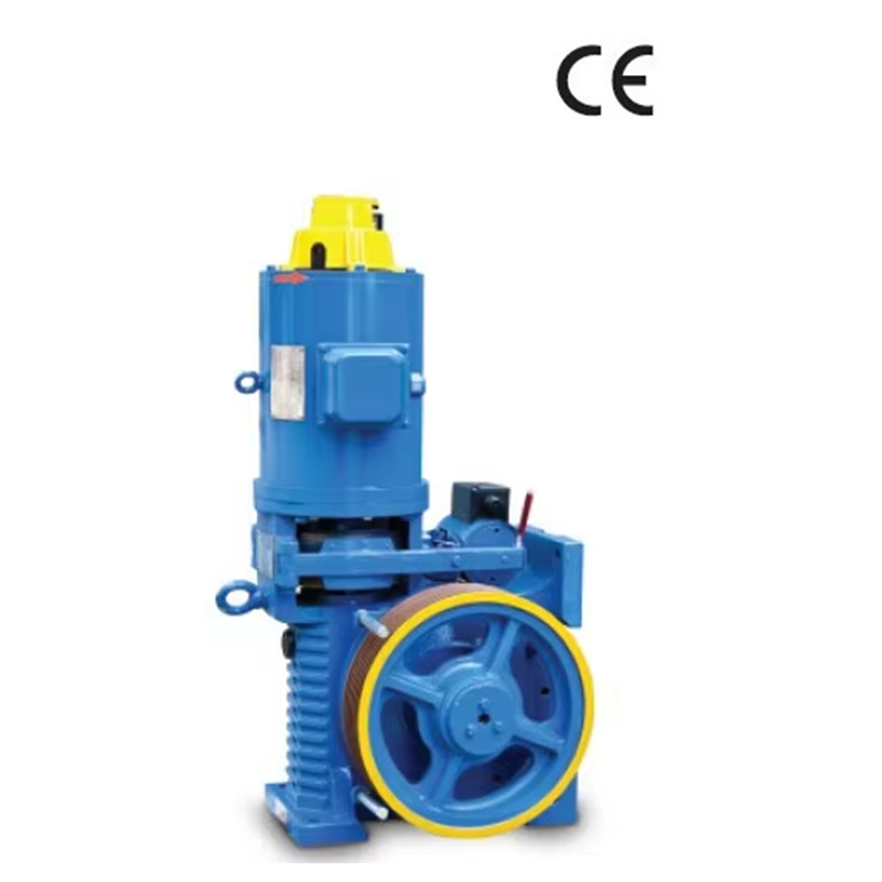 VTSP249 YJ320 1000Kg Passenger Elevator Traction Motor Geared Traction Machine