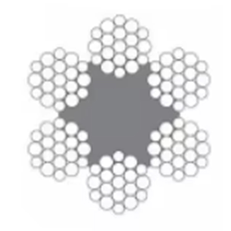 VTSP267 Elevator Components 8-22mm Steel Wire Rope for Passenger Lift