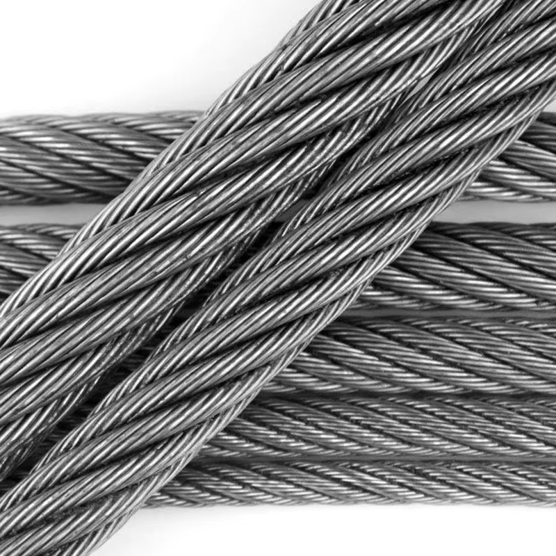 VTSP267 Elevator Components 8-22mm Steel Wire Rope for Passenger Lift