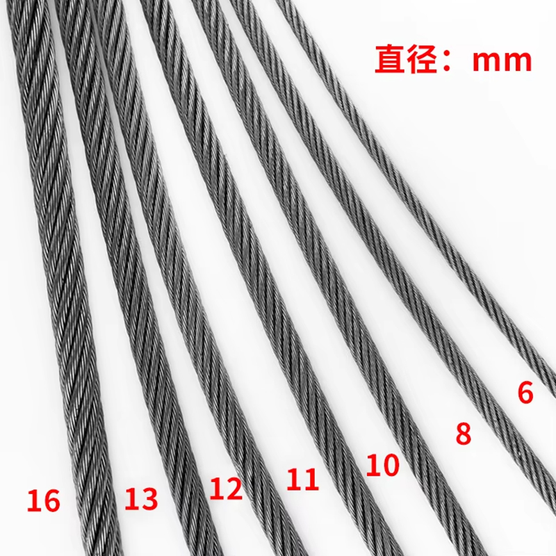 VTSP268 Factory Manufactured Best Price 6-22mm Elevator Steel Rope