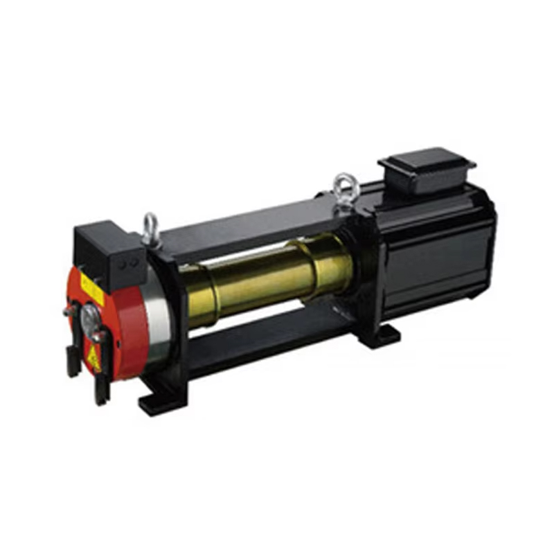 VTSP252 Montanari Gearless Traction Machine MCG200 Lift Motor 800-1350KGS Motor Engine