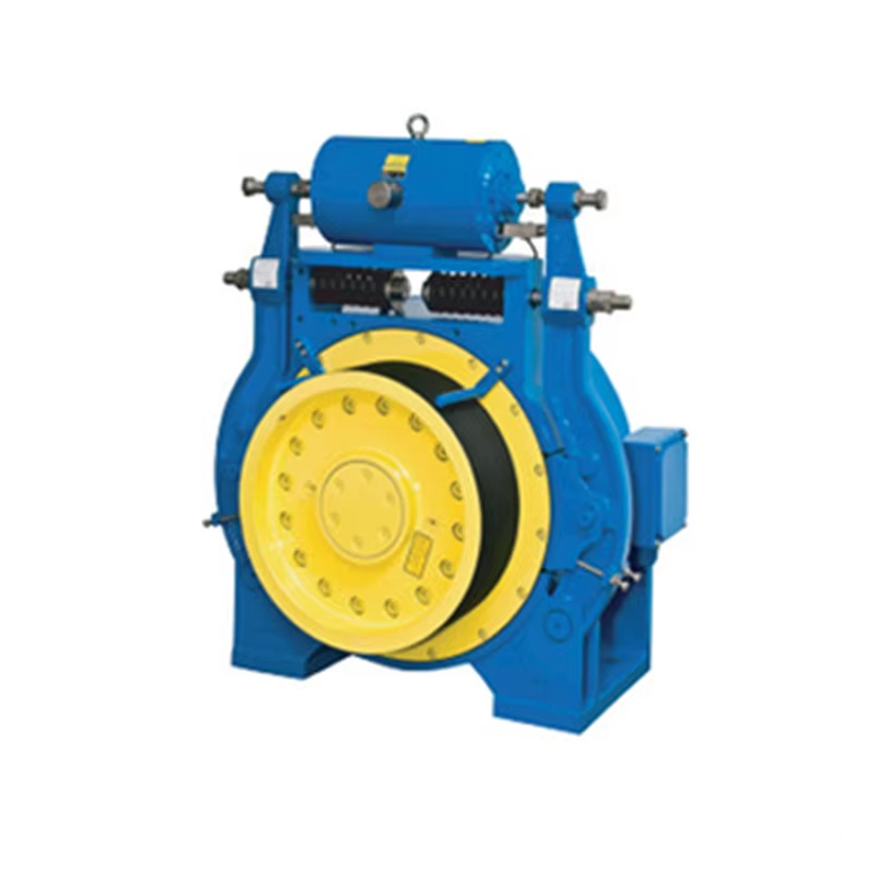 VTSP238 Montanari Gearless Traction Machine MCG100 Lift Motor 320-630KGS Motor Engine