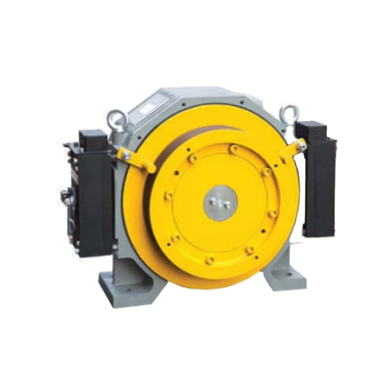 VTSP239 Small Lift Elevator Parts Roomless Gearless Traction Machine Motor