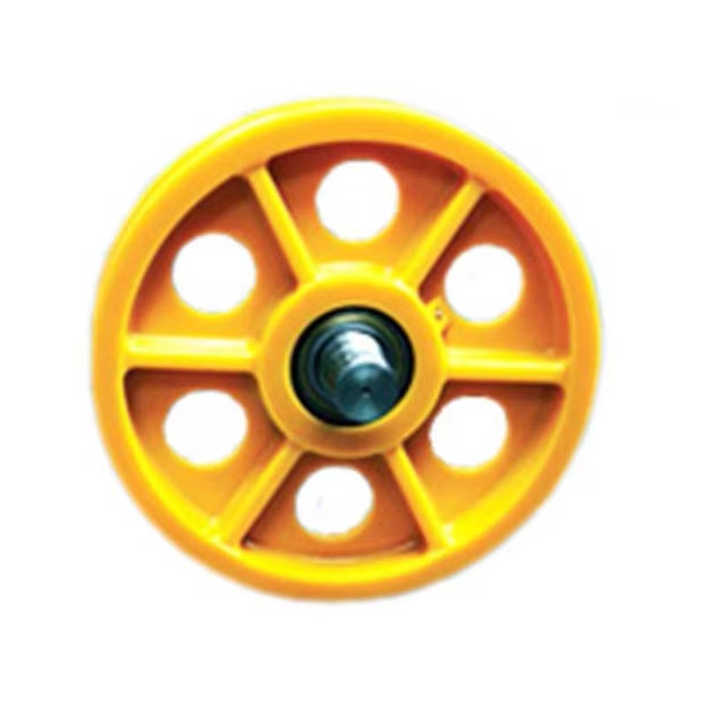 VTSP275 Elevator Cast Iron Traction Deflection Pulley Sheave