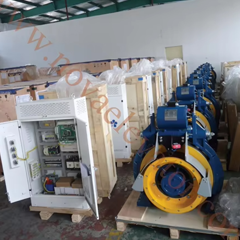 VTSP240 Elevator Permanent Magnet Synchronous Gearless Traction Machine for Elevator