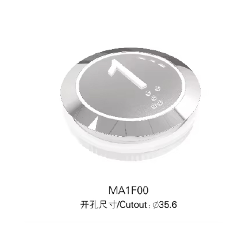 VTSP363 China Factory   Stainless Steel Elevator Push Button Call Buttons Parts for Office Buildings