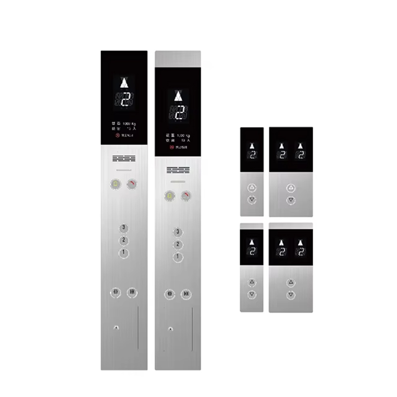 VTSP345 Factory Price Modern Design Stainless Steel Elevator Door Panel with Elevator Button Wall Mounted COP LOP