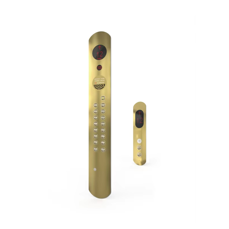 VTSP346 High Performance Stainless Steel Contemporary Picture Display Lop_Cop for Hotel Sightseeing Elevator by Nova NV