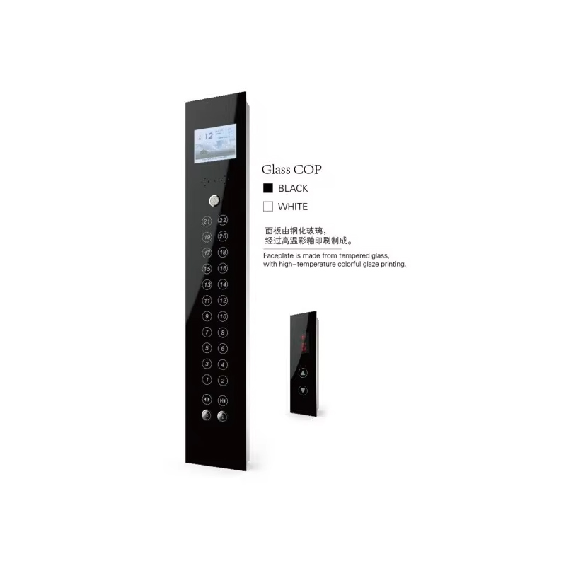 VTSP346 High Performance Stainless Steel Contemporary Picture Display Lop_Cop for Hotel Sightseeing Elevator by Nova NV