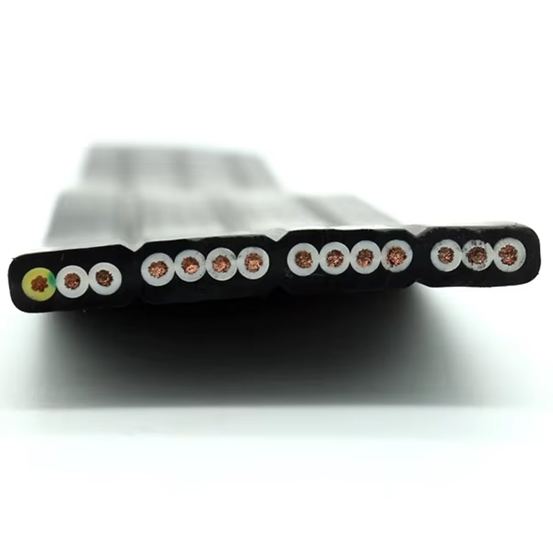 VTSP366 Lift Spare Parts Elevator Flat Cable TVVB Stainless Steel 0.5 0.75 Square Hotel Apartment Use