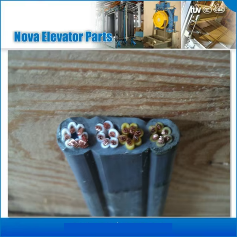 VTSP365 Elevator Control Cable With PVC and Rubber  TVVBG Elevator Travelling Cables