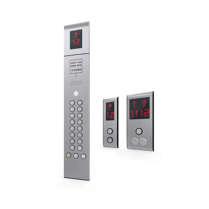 VTSP385 Segment DOT Matrix Display Modern Stainless Steel Elevator Indicator_Display Screen COP LOP Parts ISO9001 Certified