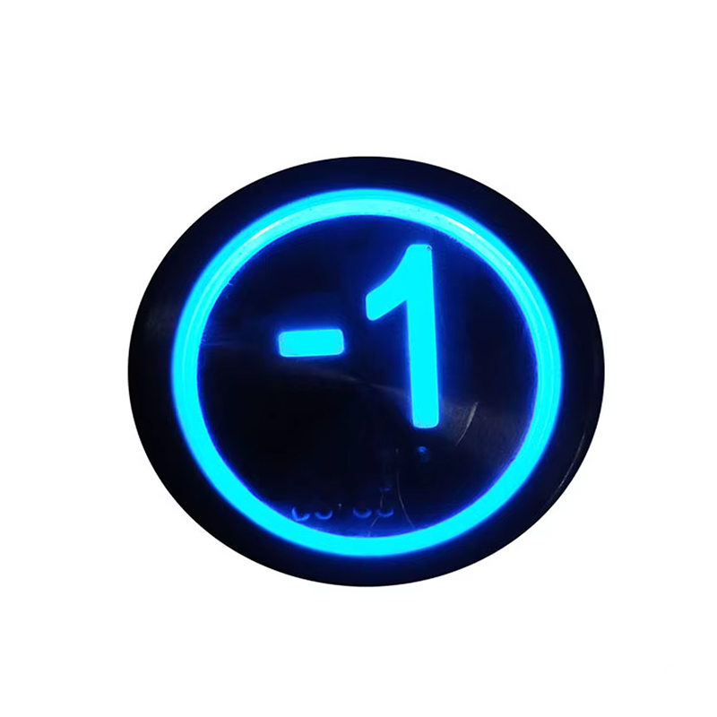 VTSP359  China Hot Selling BST Elevator Reset 22mm Black Push LED Stainless Steel Waterproof ISO9001 Certified 1 Year Warranty Model